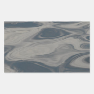 Sticker Rectangulaire Réflexions sur l'eau