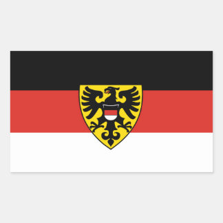 Sticker Rectangulaire Reutlingen city flag germany symbol emblem coat ar