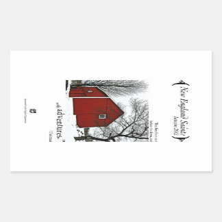 Sticker Rectangulaire Saints de la Nouvelle-Angleterre