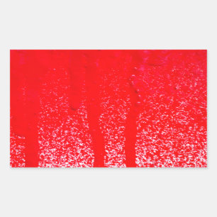 Sticker Rectangulaire sang coulant