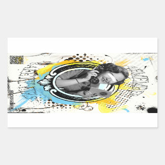 Sticker Rectangulaire Sécurité sur la liberté