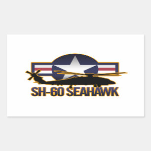 Sticker Rectangulaire SH-60 Seahawk