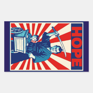Sticker Rectangulaire Shogun Hope