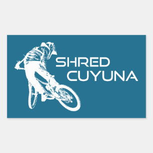 Sticker Rectangulaire Shred Cuyuna Minnesota VTT