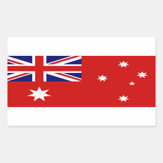 Sticker Rectangulaire Signature civile de l'Australie