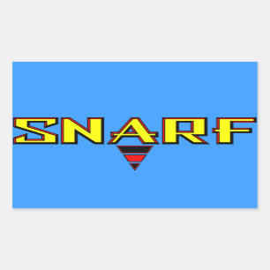 Sticker Rectangulaire Snarf