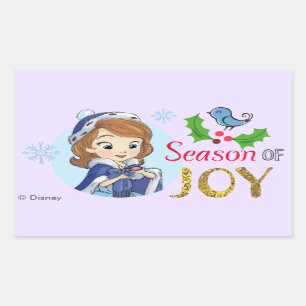 Sticker Rectangulaire Sofia le premier  Saison De La Joie