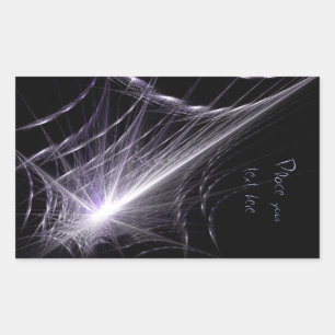 Sticker Rectangulaire Spider Web