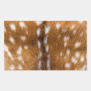 Sticker Rectangulaire Spotted deer pour texture