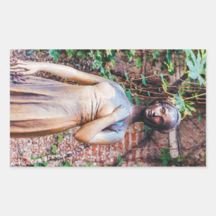 Sticker Rectangulaire Statue de Juliet, Vérone, Italie