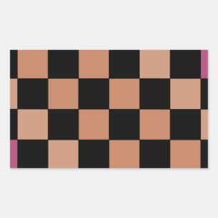 Sticker Rectangulaire Tableau de bord moderne Hipster