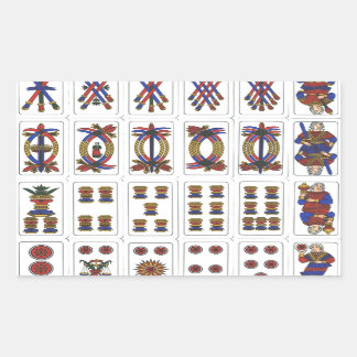 Sticker Rectangulaire tarot de marseille