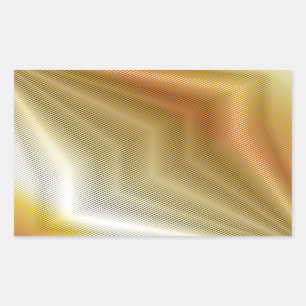 Sticker Rectangulaire Texture métal or