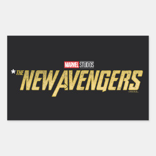 Sticker Rectangulaire Thunderbolts*   *Logo des Nouveaux Avengers