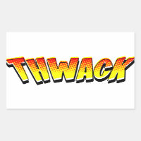 THWACK Comic Book Sound Effet