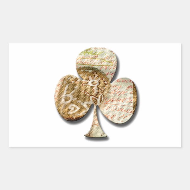 Sticker Rectangulaire Toile (Devant)