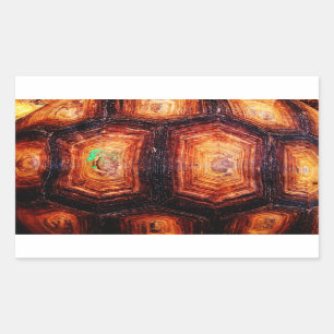 Sticker Rectangulaire Tortoiseshell