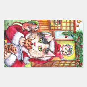 Sticker Rectangulaire Totalement dépensé