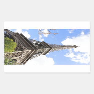 Sticker Rectangulaire Tour Eiffel