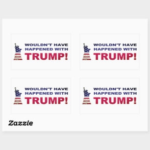 Sticker Rectangulaire Trump n'aurait pas pu réussir !