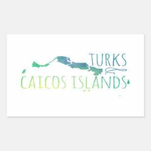 Sticker Rectangulaire Turcs et la Caïques