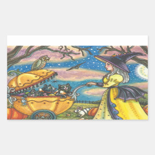 STICKER RECTANGULAIRE TWITTER, TOMBE BÉBÉ EN CHAT NOIR TOMBÉE BÉBÉ BILLE