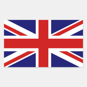 Sticker Rectangulaire Union Jack