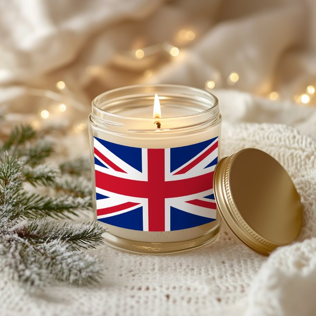 Sticker Rectangulaire Union Jack (Union Jack Rectangular Sticker)