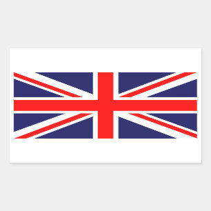 Sticker Rectangulaire Union Jack classique