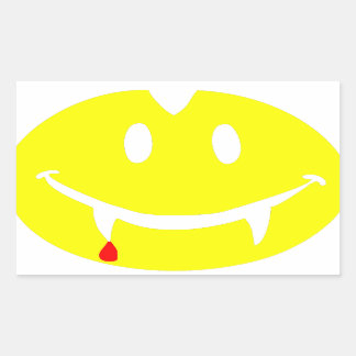 Sticker Rectangulaire vampire emoji dracula