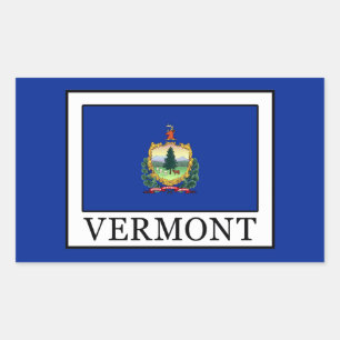 Sticker Rectangulaire Vermont