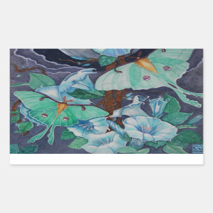 Sticker Rectangulaire Vida de la Luna