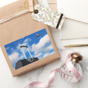 Sticker Rectangulaire Voyage