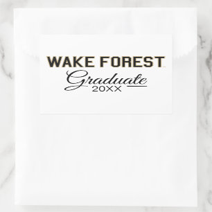 Sticker Rectangulaire WFU Wake Forest