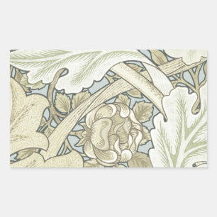 Sticker Rectangulaire William Morris St James Acanthus Fond d'écran