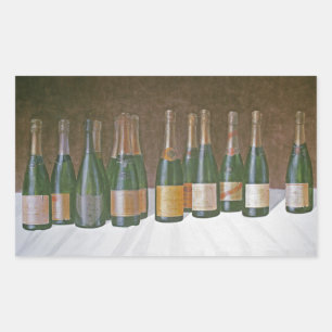 Sticker Rectangulaire Winescape Champagne 2003 2