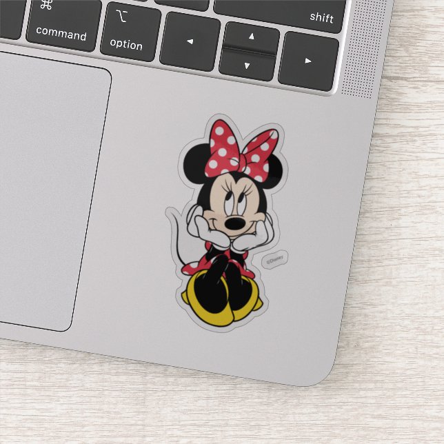 Sticker Red Minnie | Tête dans les mains (Détail)