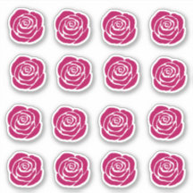 Sticker Red Roses 16