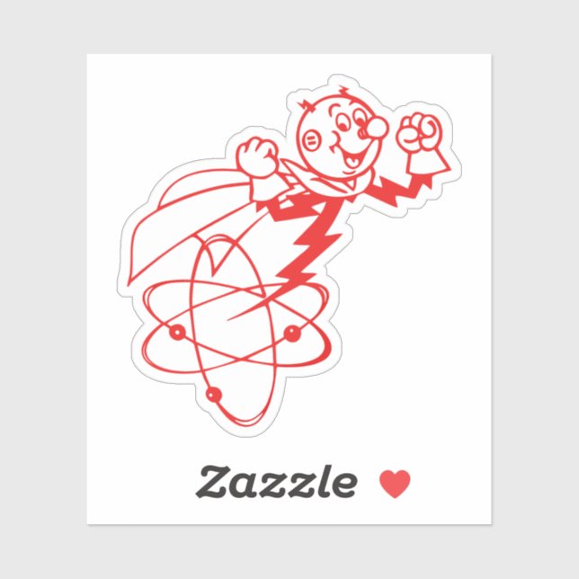 STICKER REDDY ATOM (Feuille)