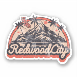 Sticker Redwood City, Californie