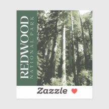 Sticker Redwood, Décal du parc national