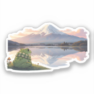Sticker Reflets du Fuji
