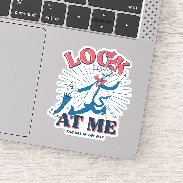 Sticker Regarde-Moi Chat Dans Le Casquette (Détail)