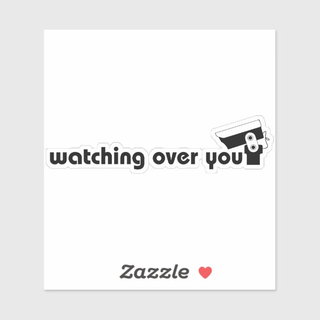 Sticker Regarder sur toi (Feuille)