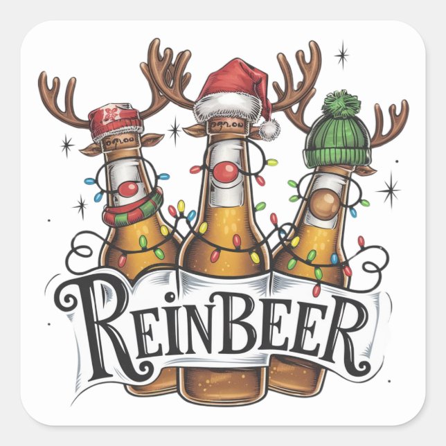 Sticker ReinBEER (Devant)