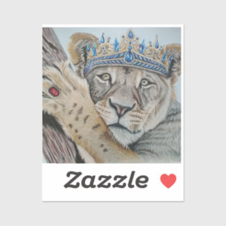 Sticker Reine de la Jungle