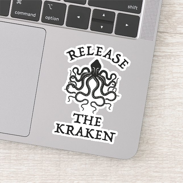Sticker Relâchez Le Kraken (Détail)