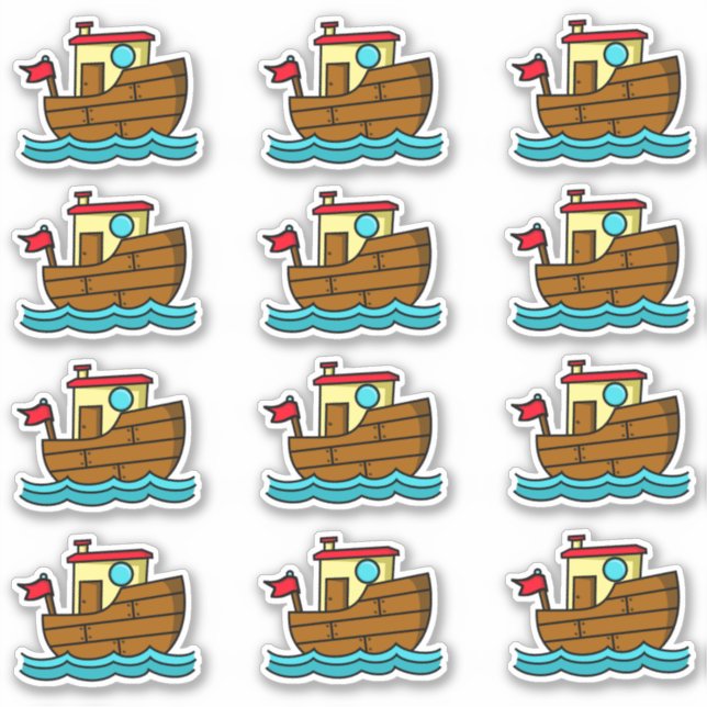 Sticker Remorqueur Mignon (Devant)