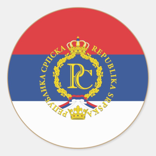 Sticker Republika Srpska (Devant)