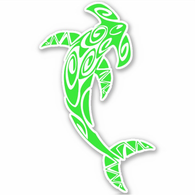 Sticker requin marteau (Devant)